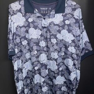 Abercrombie Men’s Floral Polo